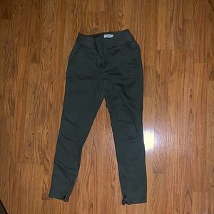 F21 Denim Green Pant